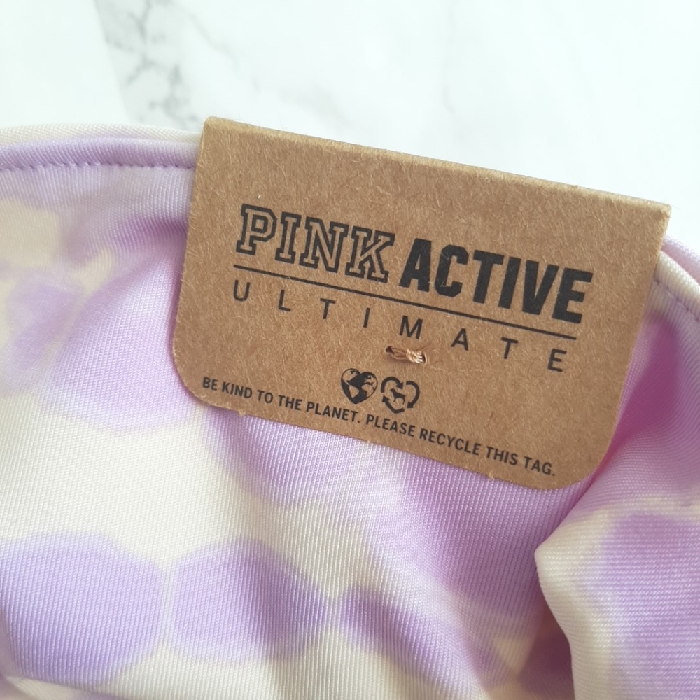 PINK VS ULTIMATE HIGH WAIST 6" BIKE SHORT WITH MESH - Picture 5 of 11